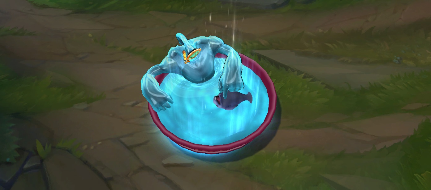 Pool Party Zac - LoL Skin Spotlight - Pictures and Videos.