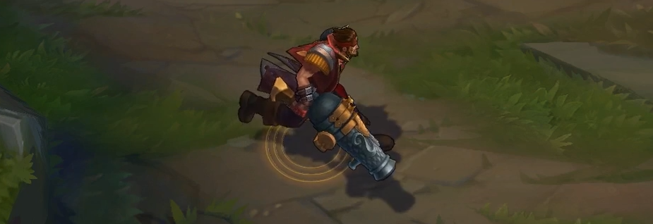 Cutthroat Graves skin for league of legends ingame picture