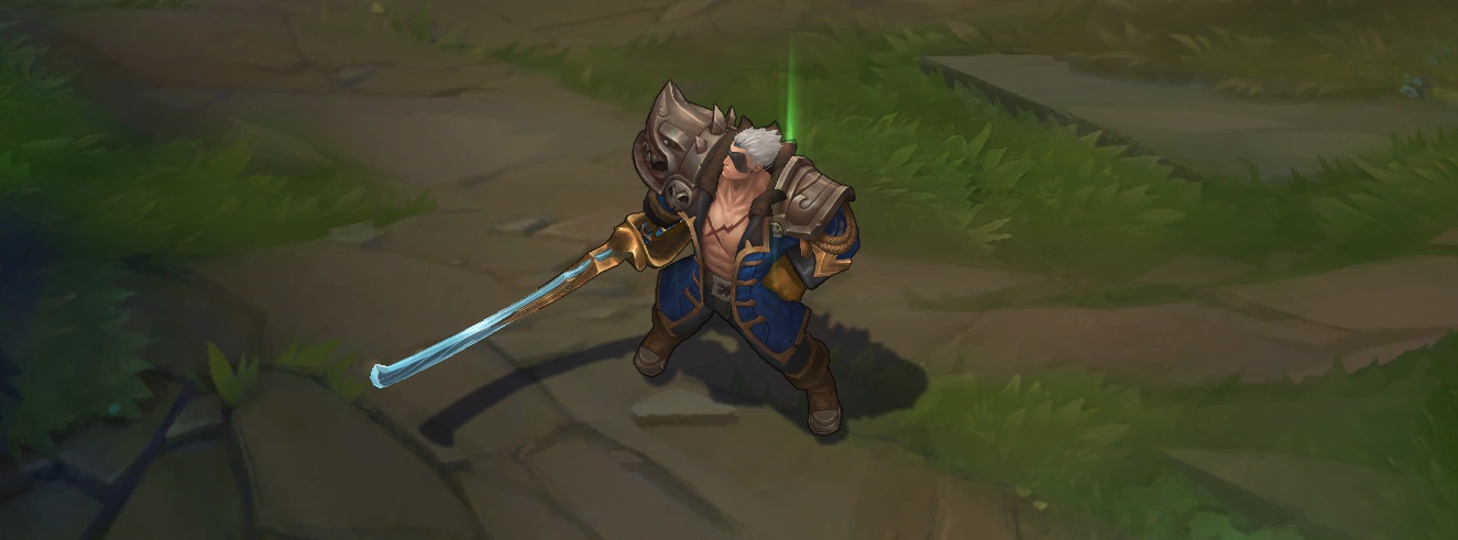 Rogue Admiral Garen Skin for league of legends ingame picture