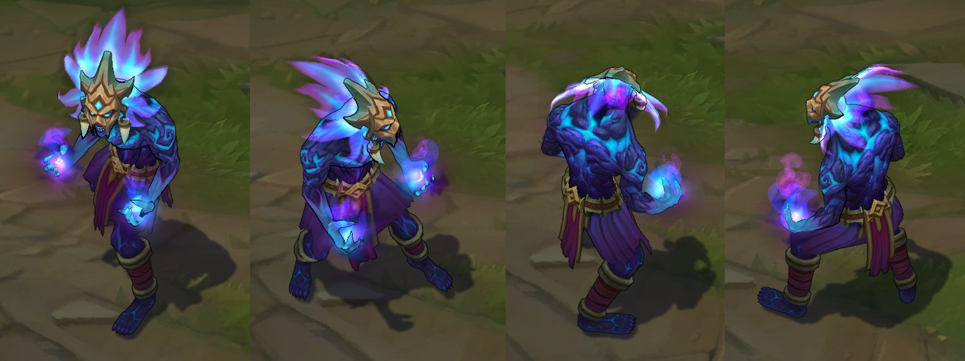 Spirit Fire Brand Skin for league of legends ingame picture