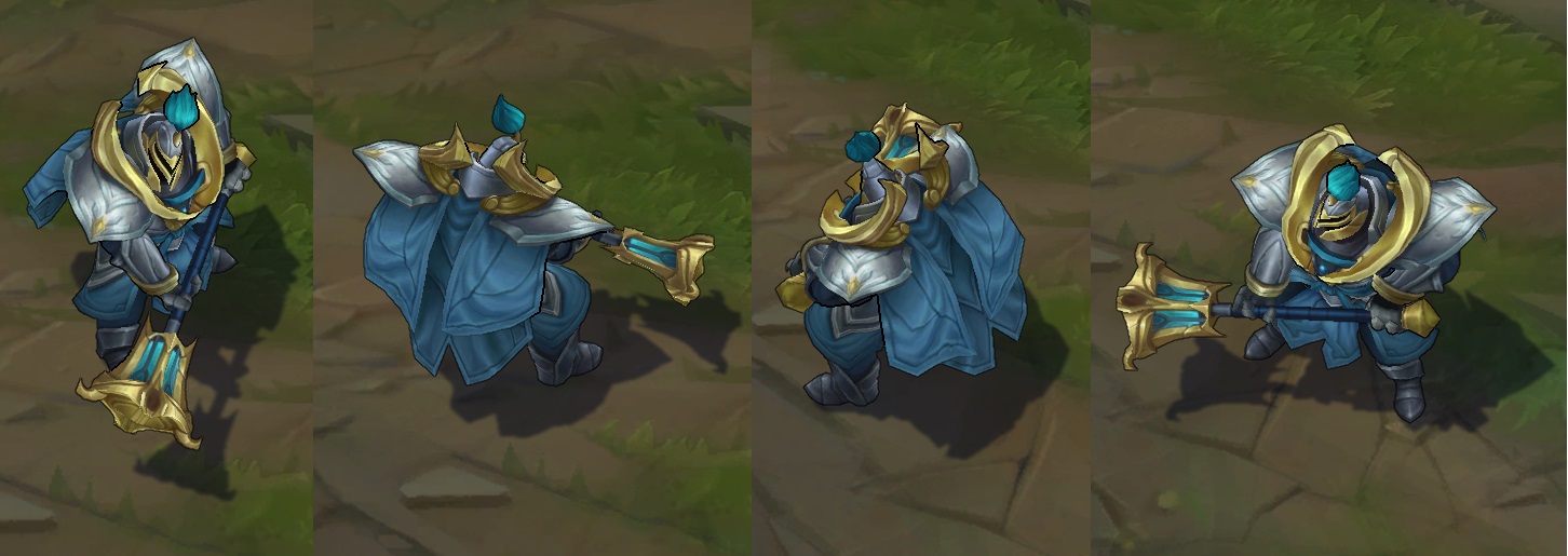 Warden Jax Skin for league of legends ingame picture