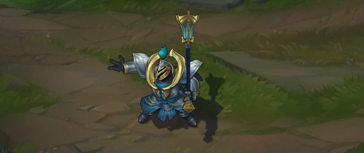 Warden Jax Skin for league of legends ingame picture