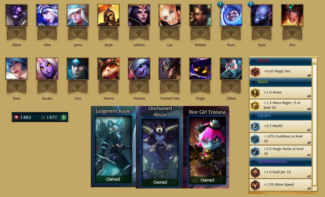 League Of Legend Account Lvl 30 unranked 32k to 36k BE