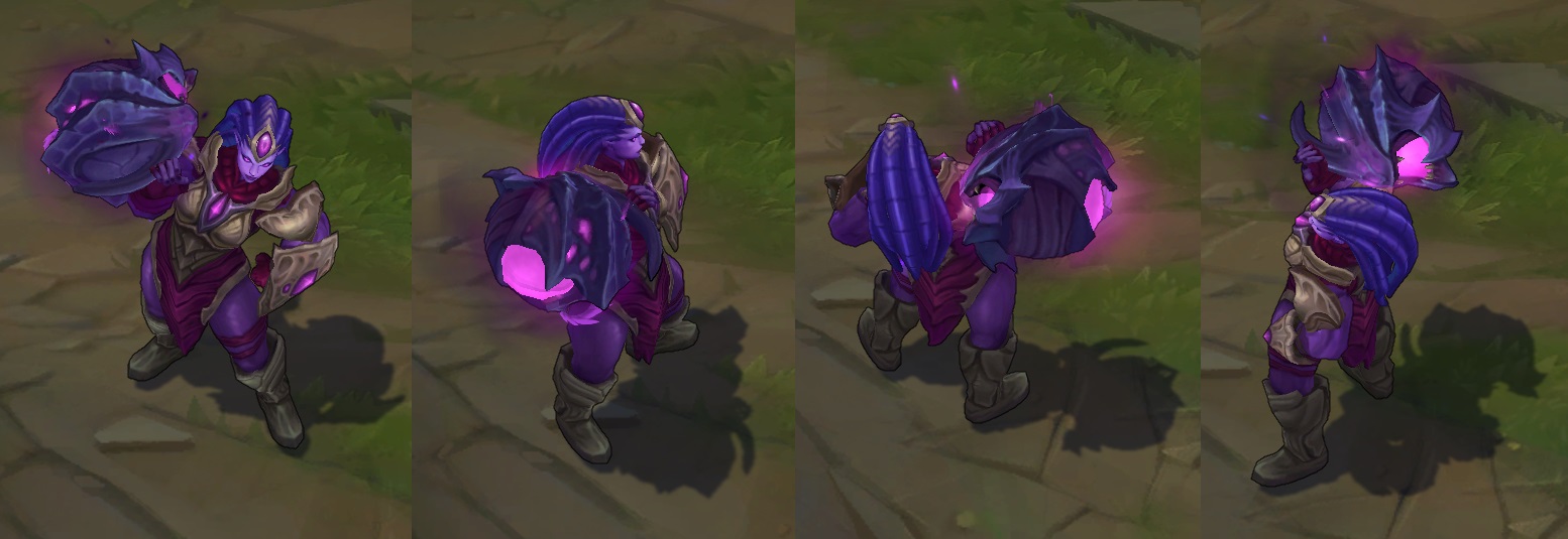 Void Bringer Illaoi Skin for league of legends ingame picture