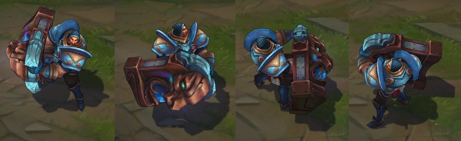 Braum Lionheart Skin for league of legends ingame picture