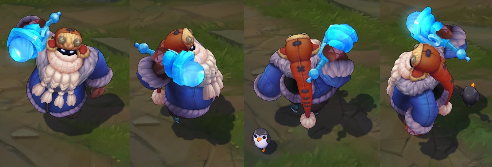 Snow Day Bard Skin for league of legends ingame picture