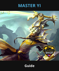 Master Yi guide, Master Yi Lol guide, Master Yi league of legends guide