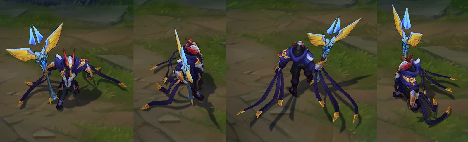 SKT T1 Azir Skin for league of legends ingame picture