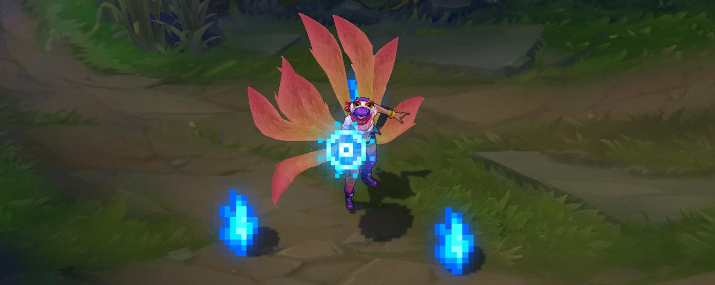 arcade ahri skin for league of legends ingame picture