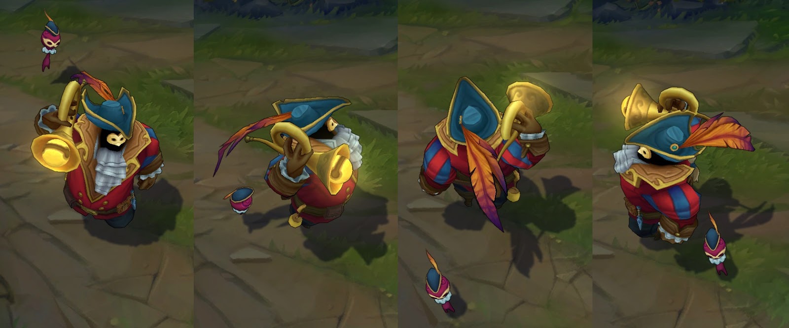 Bard Bard Skin for league of legends ingame picture.