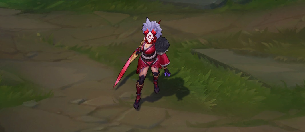 Blood Moon Diana Skin for league of legends ingame picture