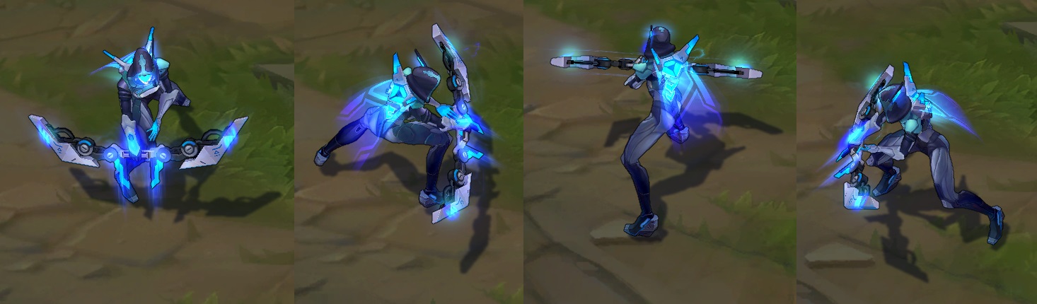 Project Ashe Skin for league of legends ingame picture