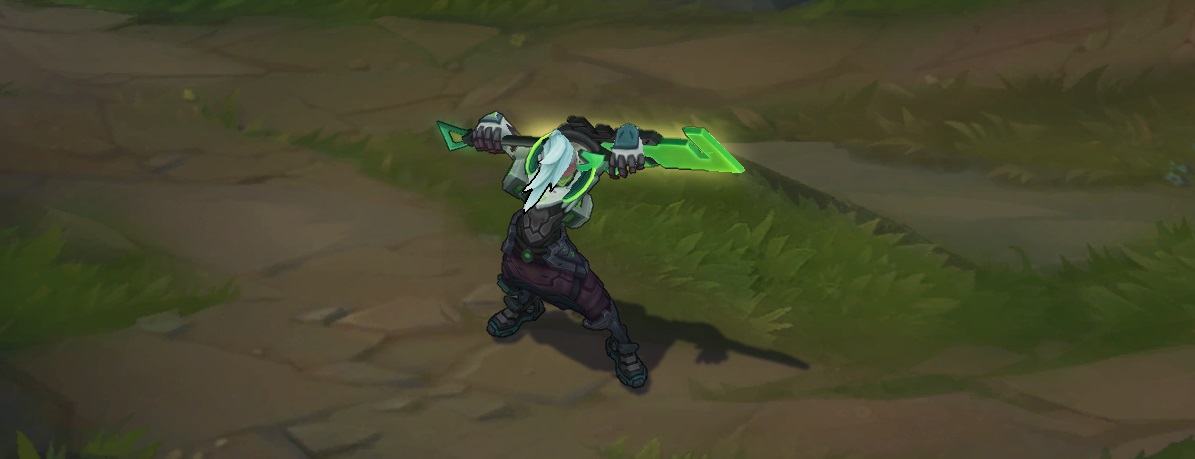 Project Ekko Skin for league of legends ingame picture