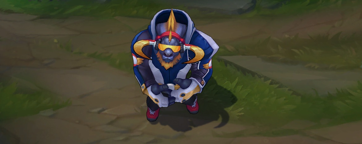 SKT T1 Alistar Skin for league of legends ingame picture