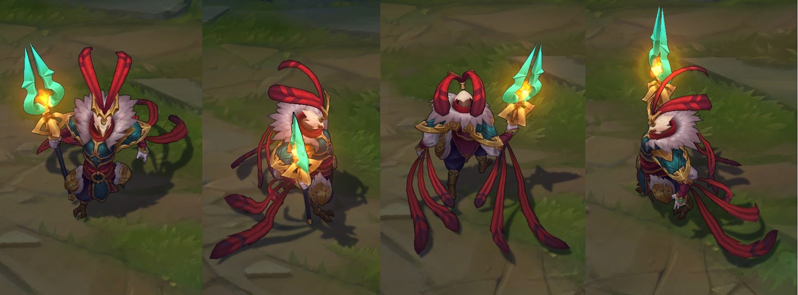 Warring Kingdoms Azir skin for league of legends ingame picture