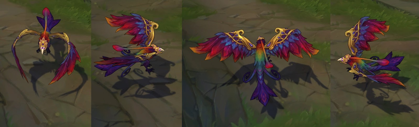 Festival Queen Anivia skin for league of legends ingame picture