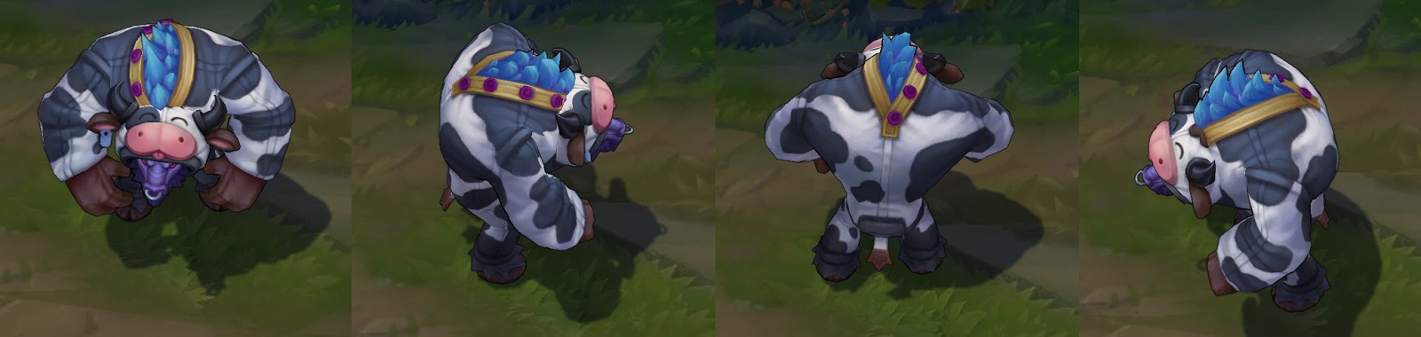 Moo Cow Alistar skin for league of legends ingame picture
