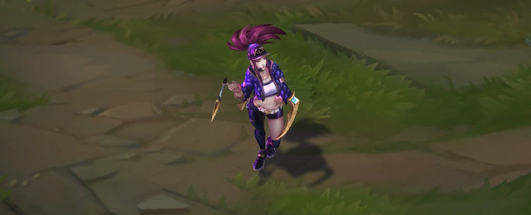 kda akali skin for league of legends ingame picture