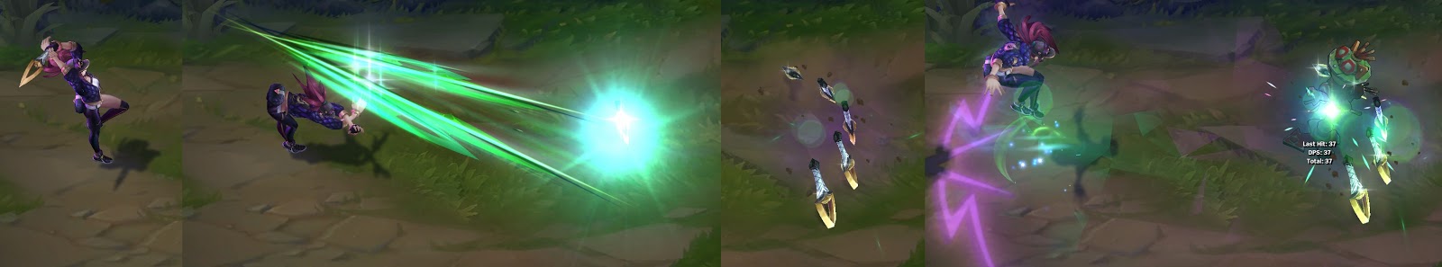 kda akali skin spell animation