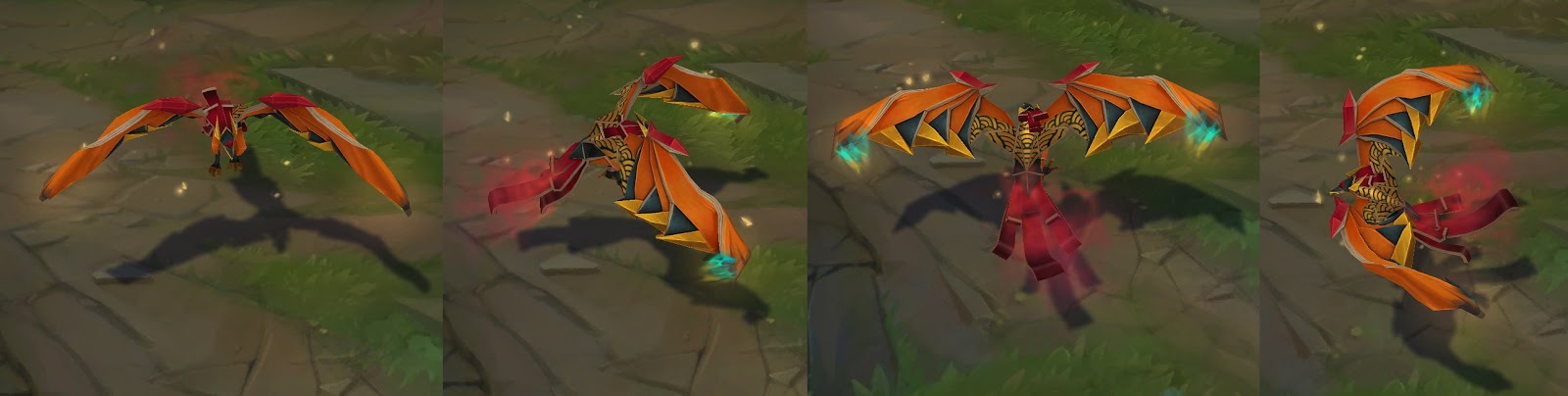 papercraft anivia skin for league of legends ingame picture