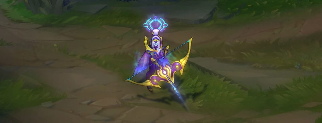 Cosmic Queen Ashe - League of Legends skin - LoL Skin