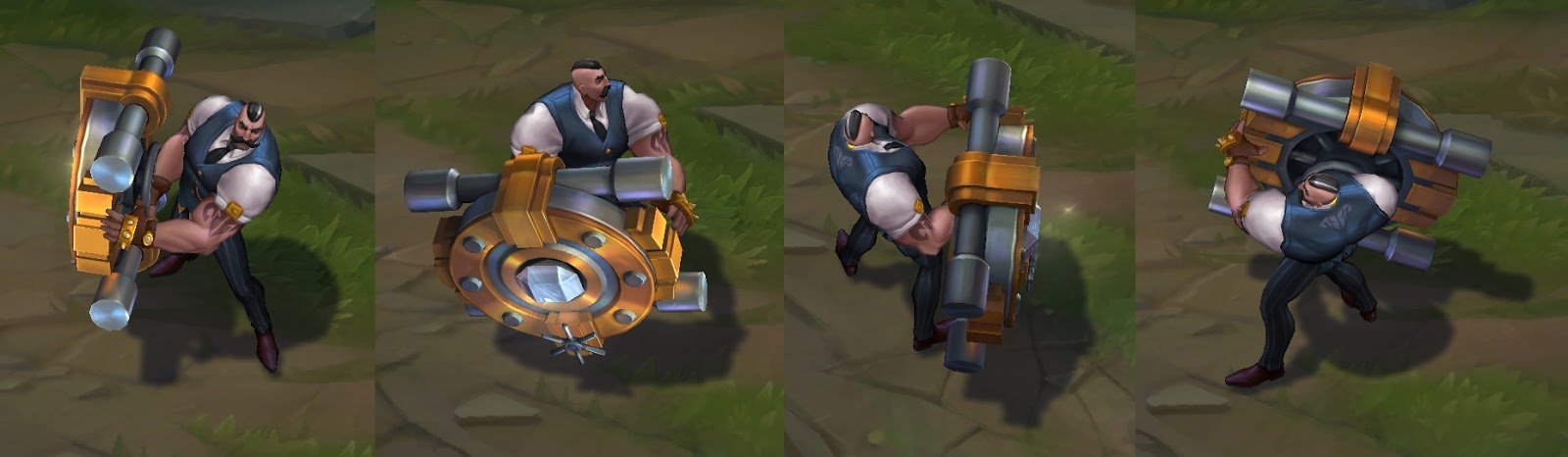 mafia braum skin for league of legends ingame picture