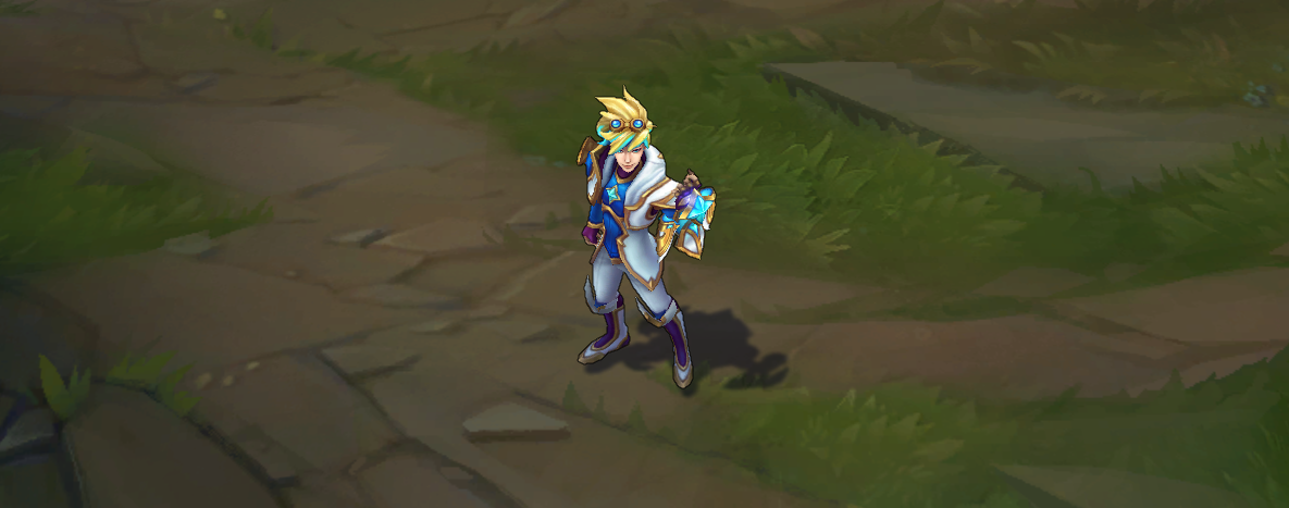 Star guardian ezreal skin for league of legends ingame picture