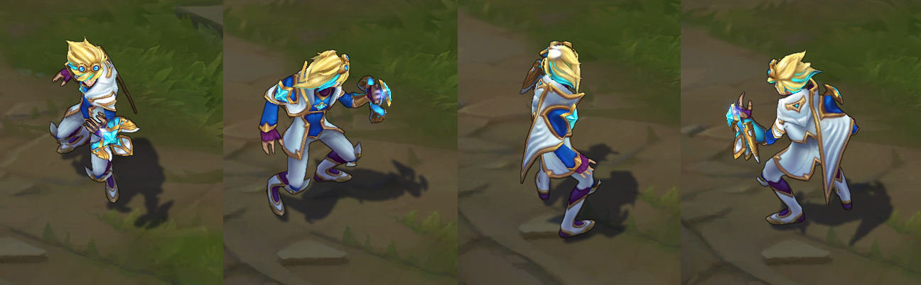 Star guardian ezreal skin for league of legends ingame picture