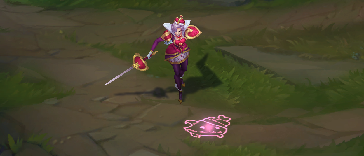 heartpiercer fiora skin for league of legends ingame picture