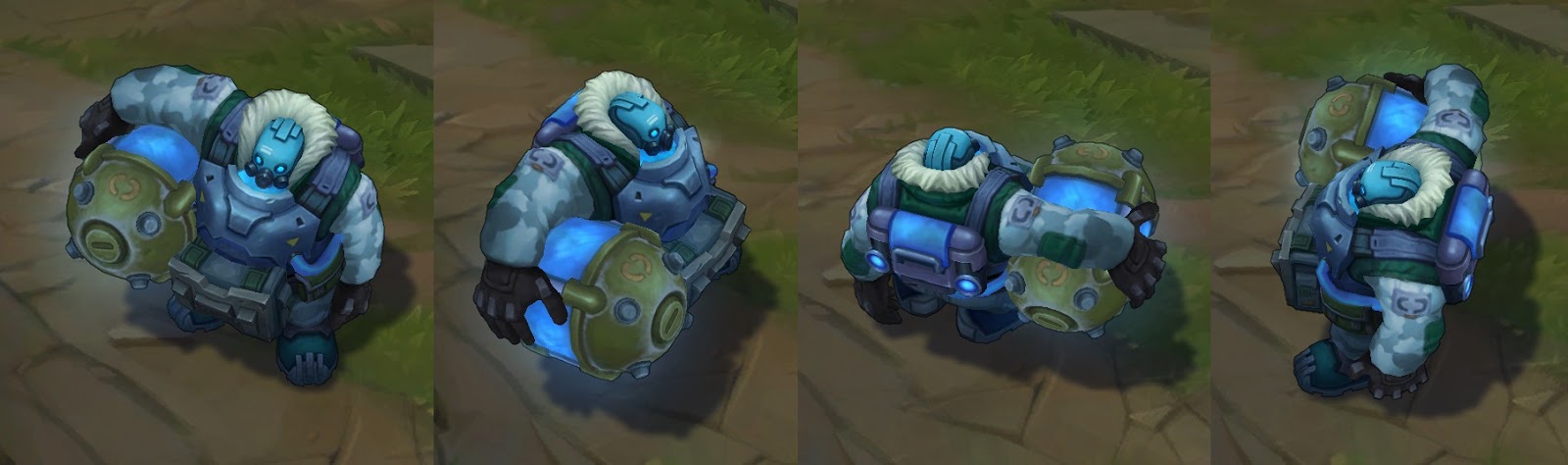 arctic ops gragas skin for league of legends ingame picture