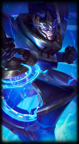 Hextech Jarvan IV - League of Legends skin - LoL Skin