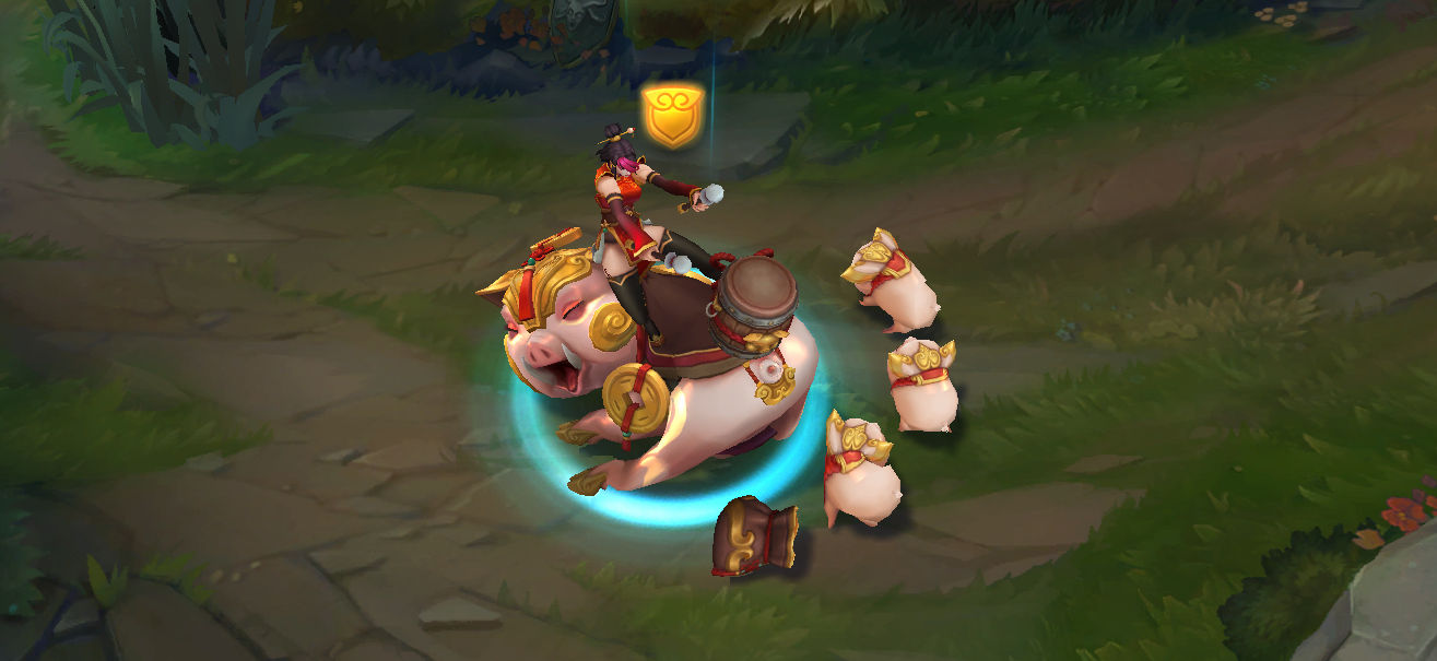 Firecracker Sejuani League Of Legends Skin Lol Skin