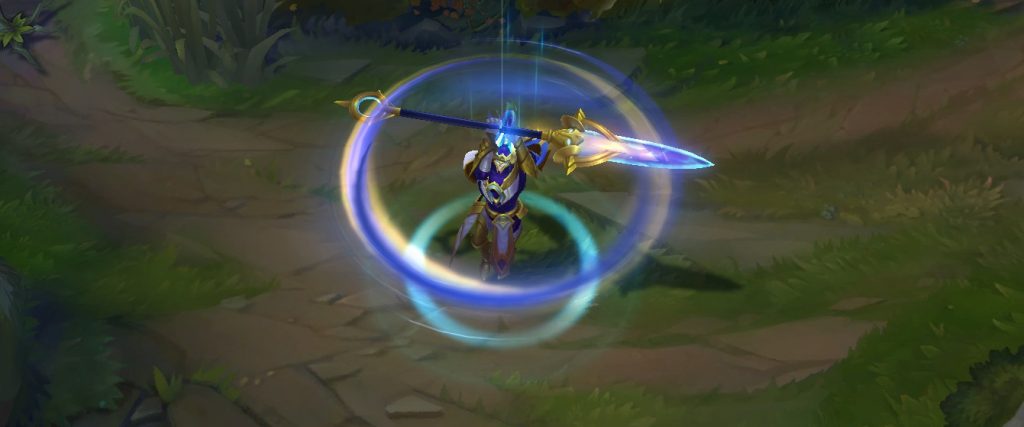 Cosmic Defender Xin Zhao - League of Legends skin - LoL Skin