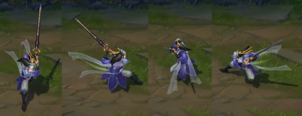 Eternal Sword Yi - League of Legends skin - LoL Skin