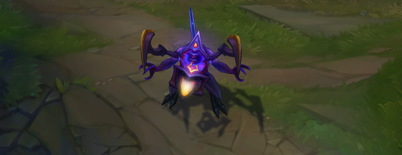 dark star chogath skin for league of legends ingame picture.