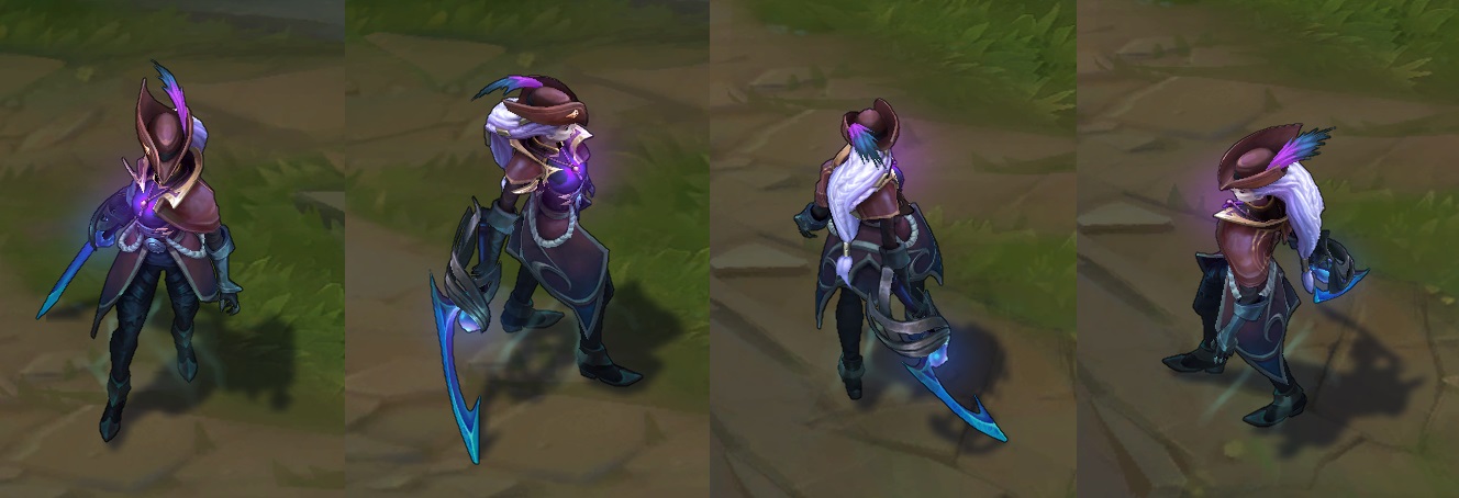 dark waters diana skin for league of legends ingame picture