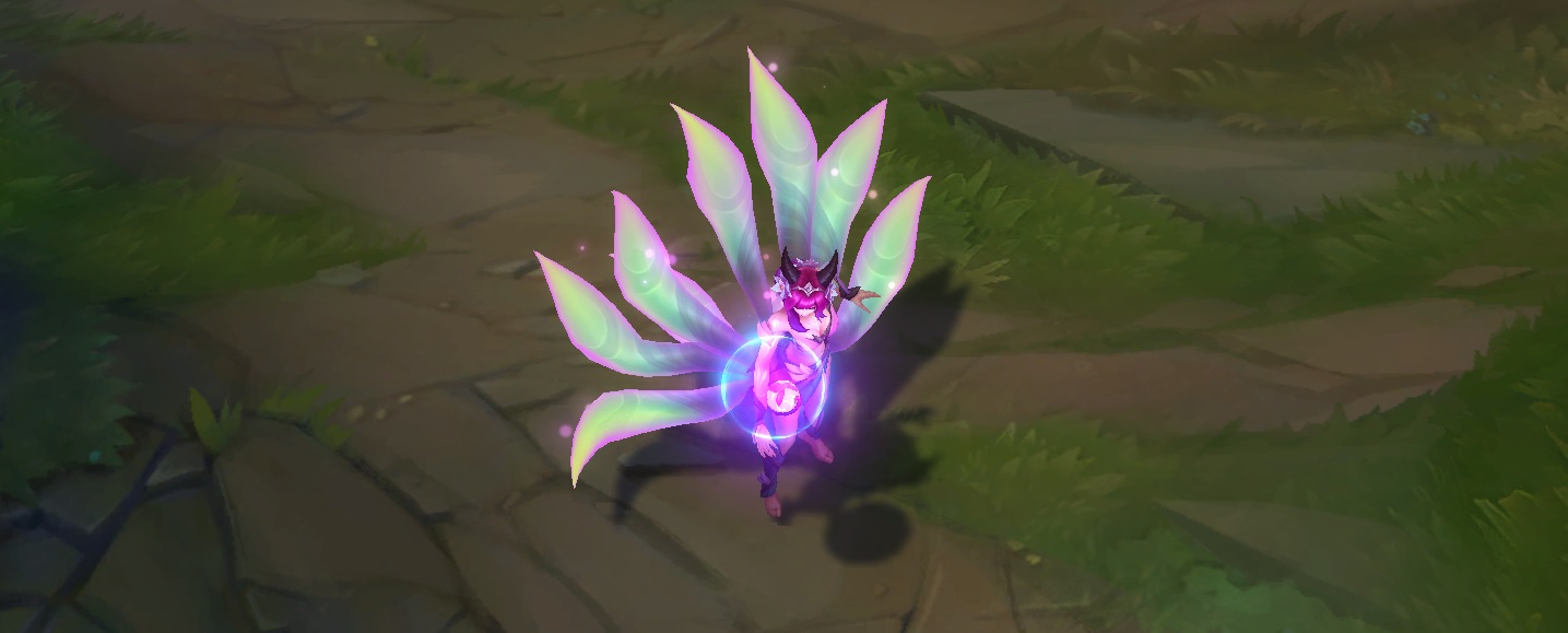 elderwood ahri skin for league of legends ingame picture