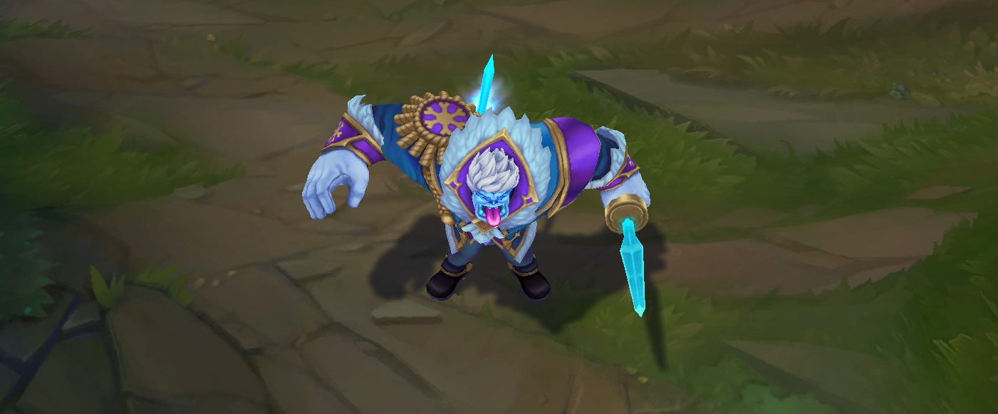 frozen prince mundo skin for league of legends ingame picture