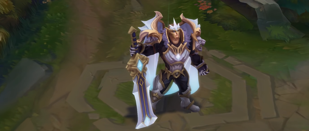 god king garen skin for league of legends ingame picture