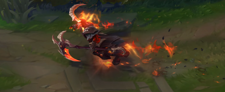 High noon hecarim skin for league of legends ingame picture