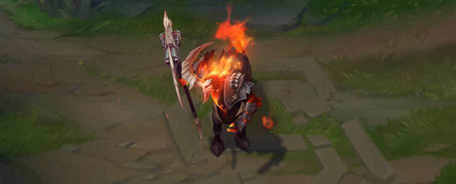 High noon hecarim skin for league of legends ingame picture