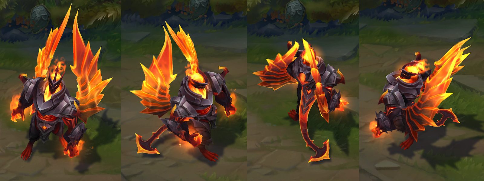 infernal galio skin for league of legends ingame picture