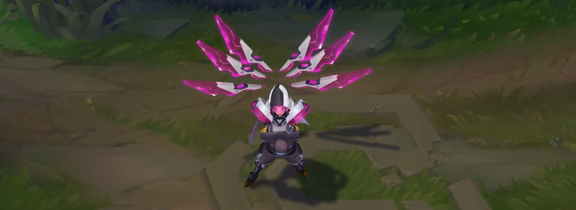 project irelia skin for league of legends ingame picture