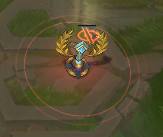 2016 Victorious Ward skin for league of legends ingame picture