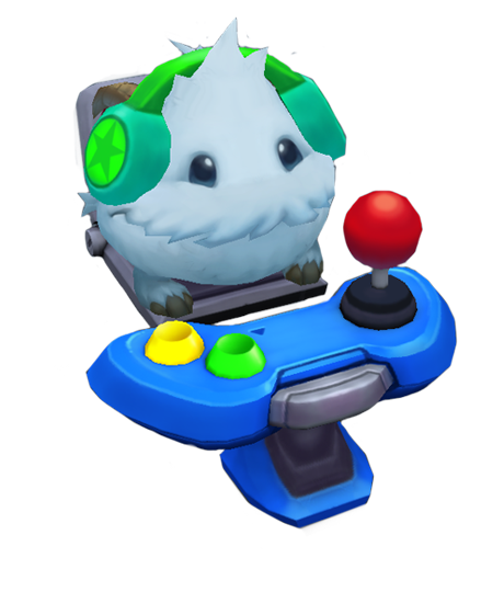 Arcade Poro Ward skin for league of legends ingame picture