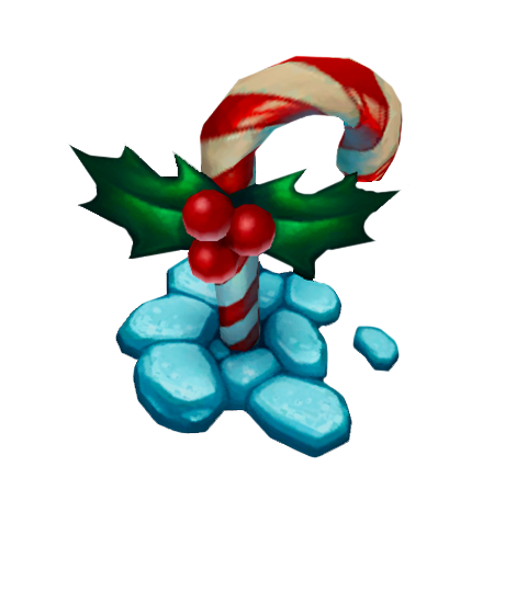Candy Cane Ward skin for league of legends