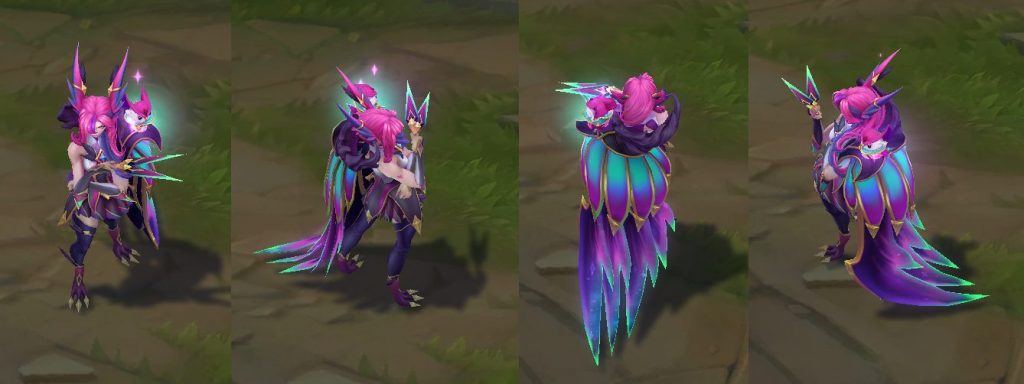 Star Guardian Xayah League of Legends skin LoL Skin