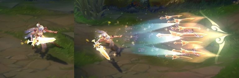 Valiant Sword Riven Prestige Edition - League of Legends skin - LoL Skin