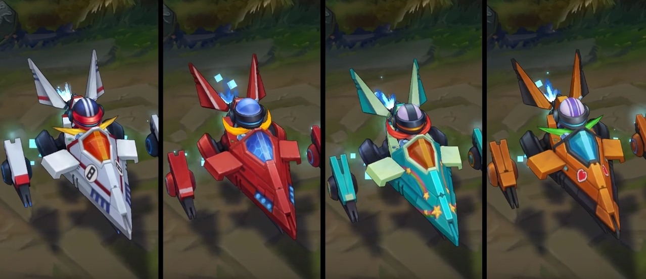 arcade corki chroma skin  pack for league of legends ingame picture