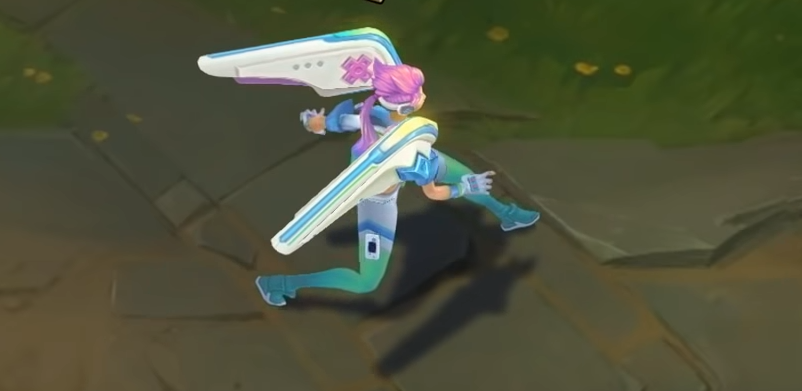 Arcade Kai'Sa chroma skin  pack for league of legends ingame picture